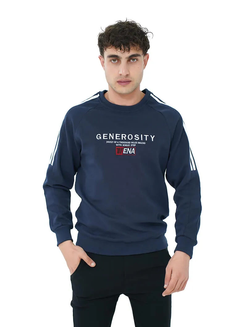 Sweat col rond imprimé